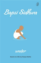 Load image into Gallery viewer, Water by Bapsi Sidhwa, blue book cover