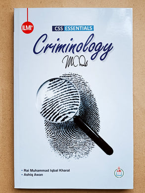 Criminology MCQs By Ashiq Awan Ilmi Publisher