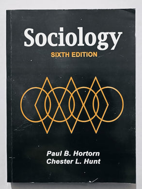 Sociology By Horton & Hunt 6th Edition