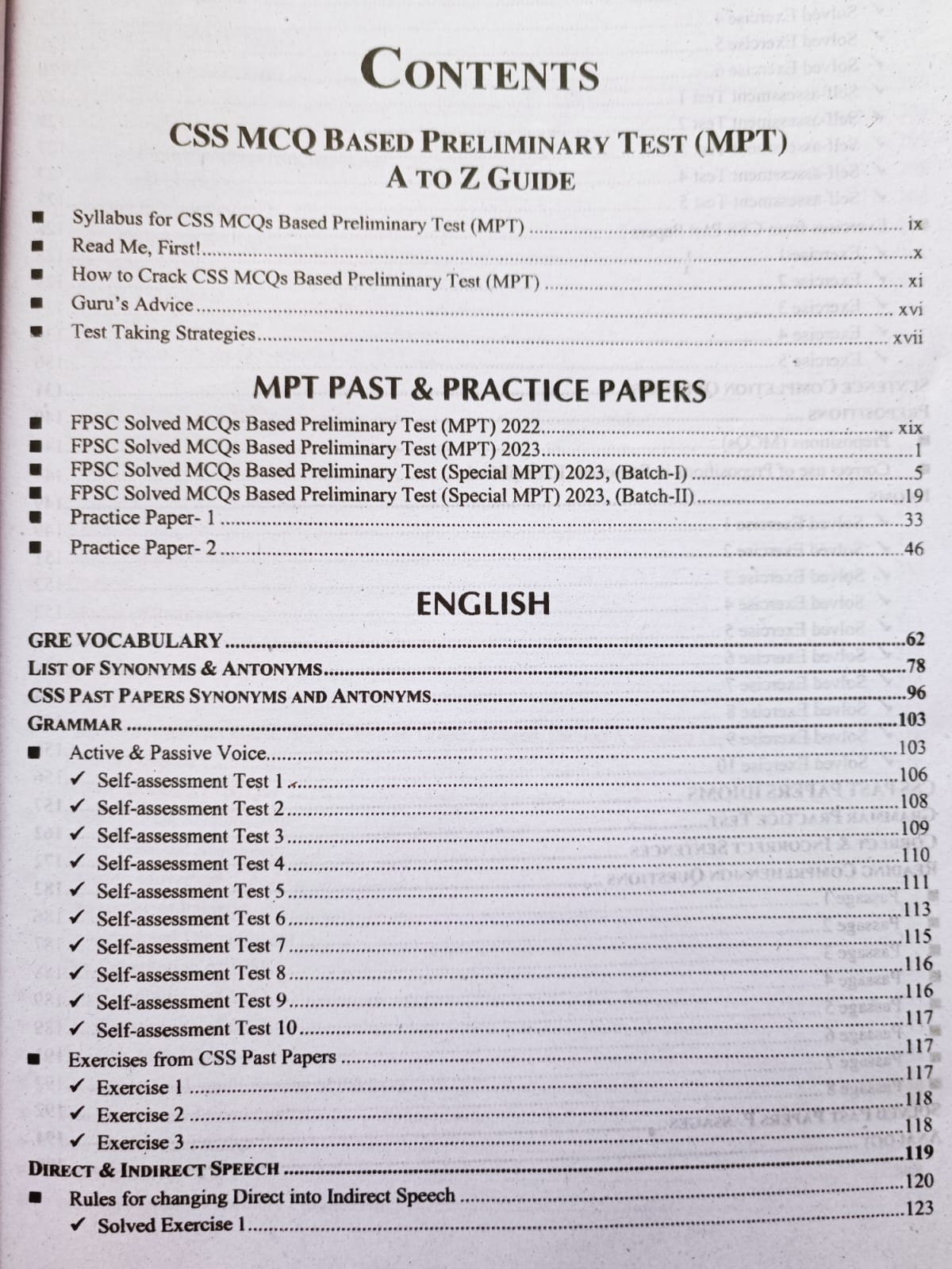 CSS 2025 MCQ Based Preliminary Test World Times MPT Book – MOB10656