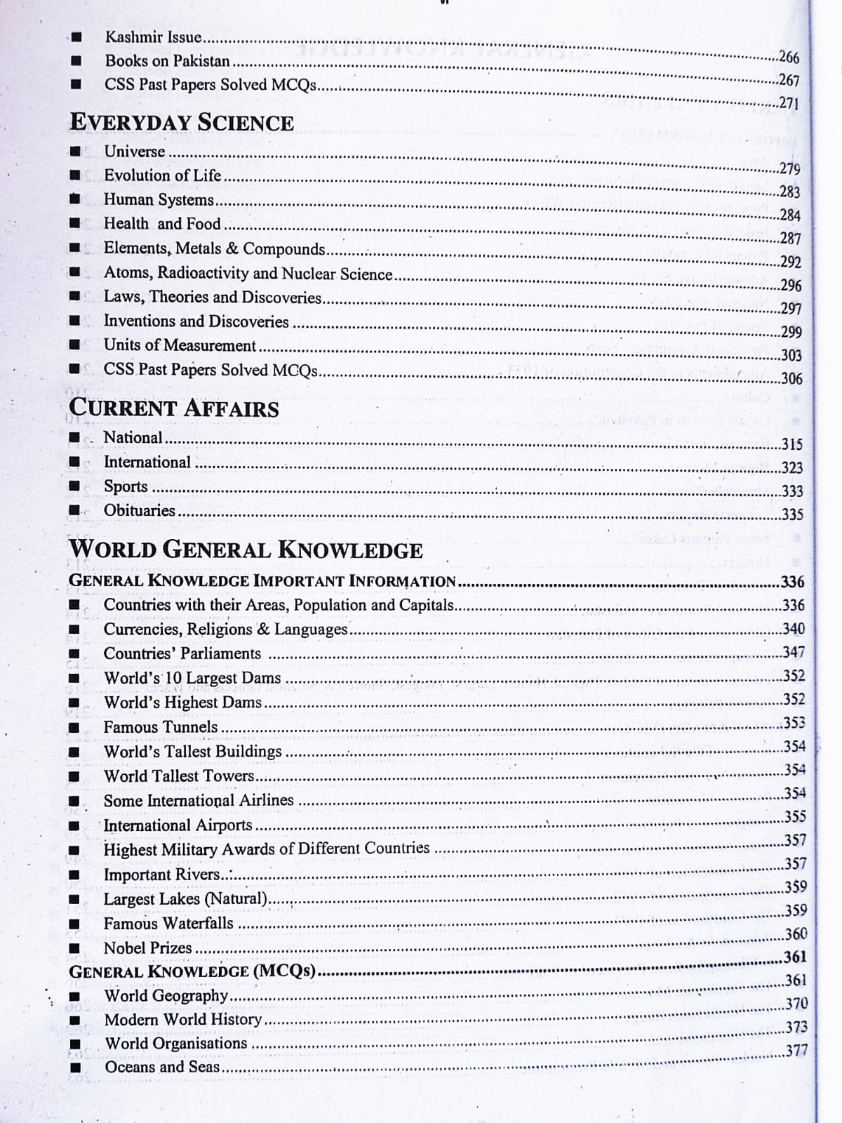 CSS 2025 MCQ Based Preliminary Test World Times MPT Book – MOB10656