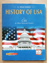 Load image into Gallery viewer, History of USA For CSS By M Ikram Rabbani