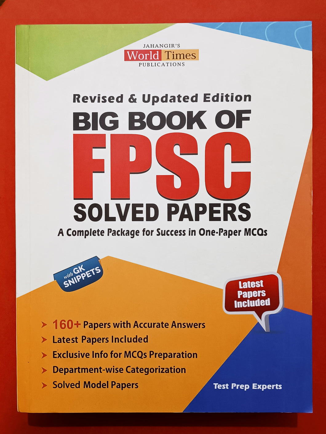 Big Book of FPSC Solved Past Papers