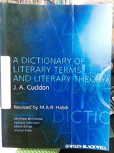 Load image into Gallery viewer, A Dictionary of Literary Terms and Literary Theory By J A Cuddon