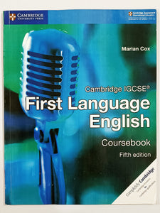 Cambridge IGCSE First Language English Coursebook Fifth Edition