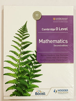 Mathematics Cambridge O Level 2nd Edition Hodder Education