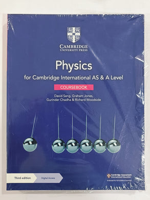 Physics For Cambridge International AS & A Level Course Book 3rd Edition Digital Access