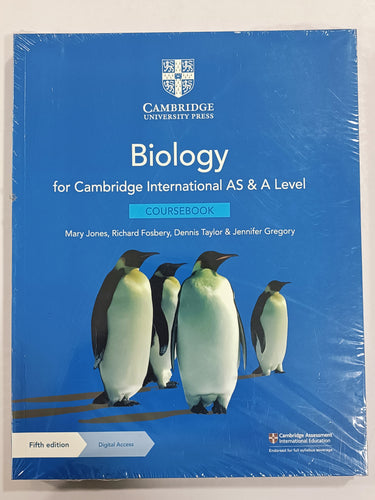 Biology For Cambridge International AS & A Levels Course Book 5th Edition Digital Access