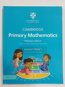 Cambridge Primary Mathematics Pakistan Edition Learner's Book 1 With Digital Access