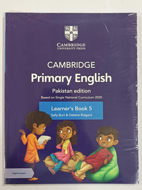 Cambridge Primary English Pakistan Edition Learner's Book 5 with Digital Access