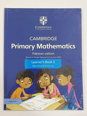 Cambridge Primary Mathematics Pakistan Edition Learner's Book 5 with Digital Access