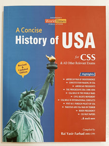 A Concise History of USA By Rai Yasir Farhad