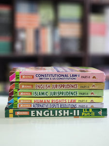 LLB 5 Years Program Part 1 & 2 Books