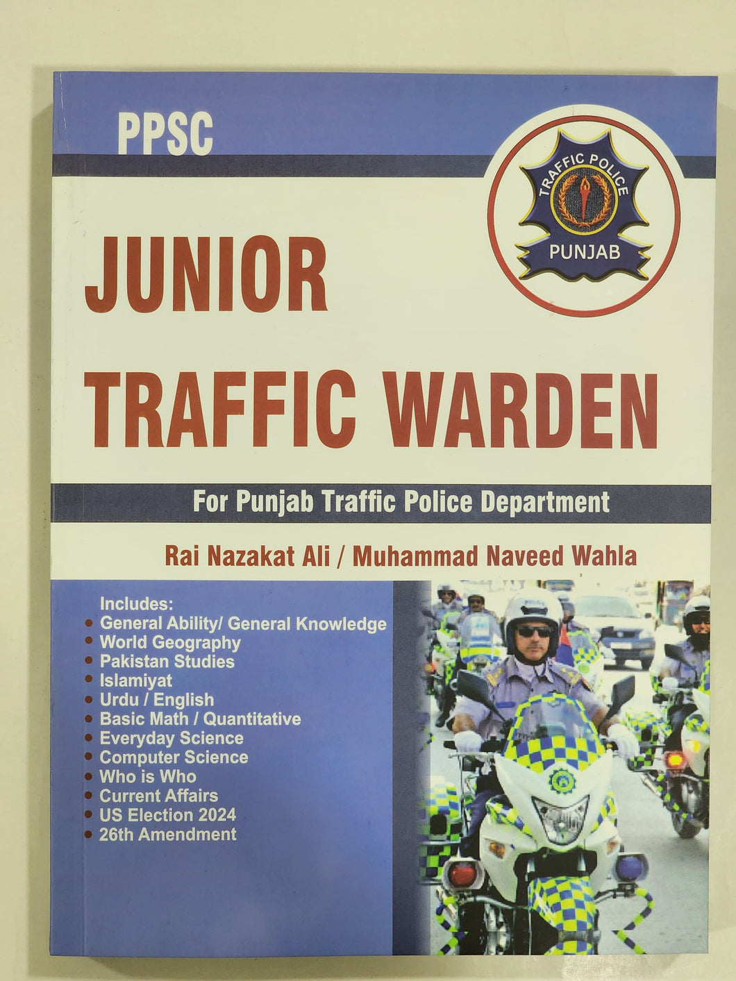 Junior Traffic Warden for Punjab Traffic Police Department