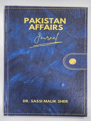 Pakistan Affairs Journal by Dr Sassi Malik Sher