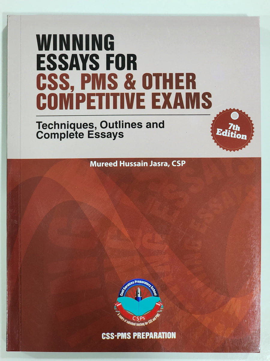 Winning Essays for CSS, PMS By Mureed Hussain Jasra – MOB10656