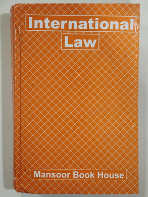 International Law Beny DR H. O. Agarwal