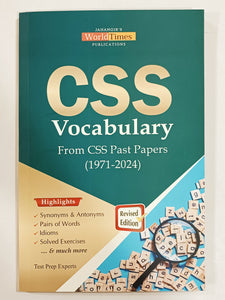 CSS Vocabulary From CSS Past Papers