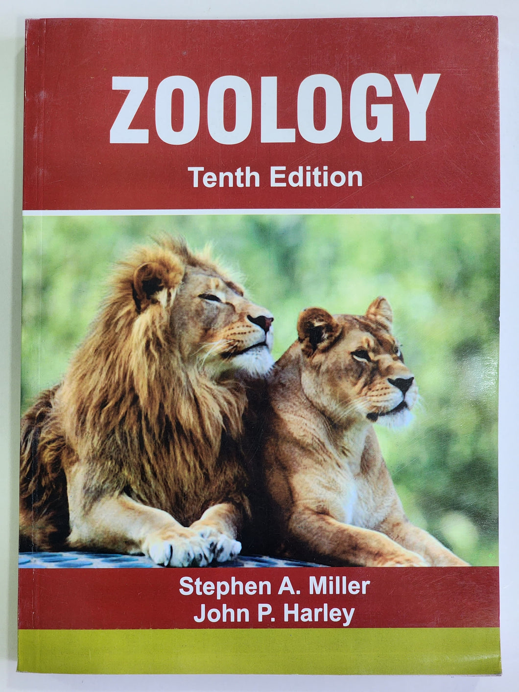 Zoology Miller Harley 10th Edition 
