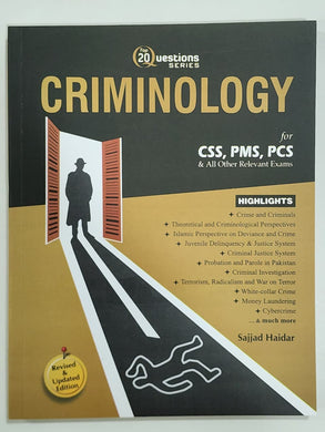 Top 20 Questions Criminology for CSS PMS PCS