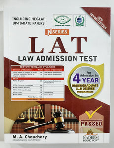LAT Law Admission Test By M. A. Chaudhary