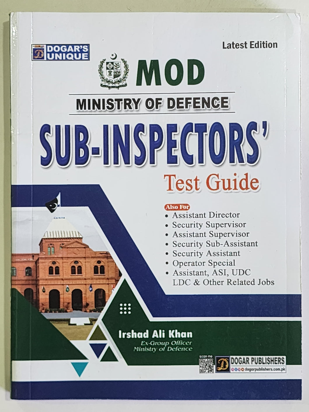 Ministry of Defence Sub Inspectors Test Guide MOD Recruitment – MOB10656