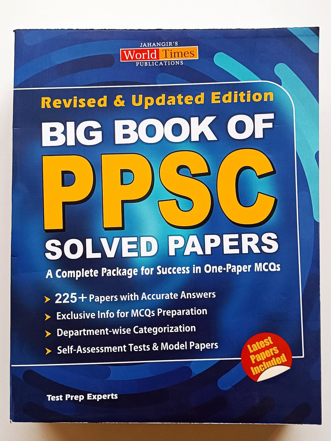 Pps Book Big Book of PPSC Solved Past Papers Latest Edition – MOB10656