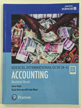 Load image into Gallery viewer, Pearson Edexcel International GCSE (9-1) Accounting Student Textbook