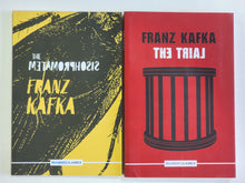 Load image into Gallery viewer, Pack of 2 Bestseller Books By Franz Kafka The Trial &amp; The Metamorphosis