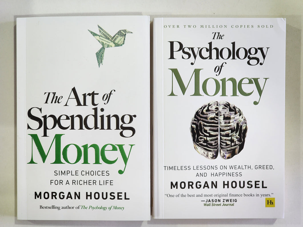 Pack of 2 International Bestseller Books by Morgan Housel