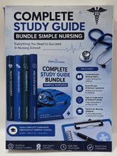 Load image into Gallery viewer, COMPLETE STUDY GUIDE
BUNDLE SIMPLE NURSING