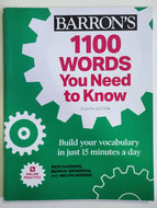1100 Words You Need to Know Barron's Vocabulary Builder 8th Edition