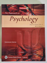Load image into Gallery viewer, An Approach to Psychology &amp; Areas of Psychology Vol 1 2 By Rakhshanda Shahnaz