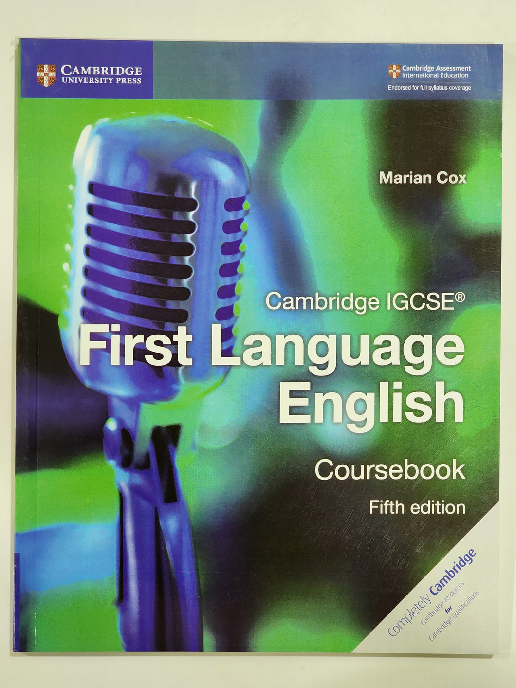 First Language English Coursebook Fifth Edition By Marian Cox