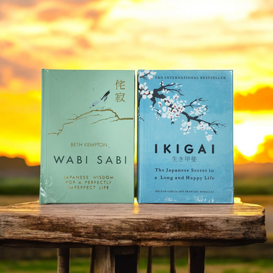 Pack of 2 International Bestseller Books on Japanese Secret For Long Happy & Wisdom in their lifestyles