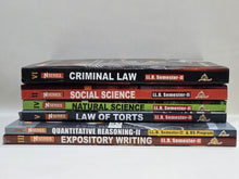 Load image into Gallery viewer, LLB Semester 1 &amp; 2 Books Complete Syllabus By M A Chaudhary
