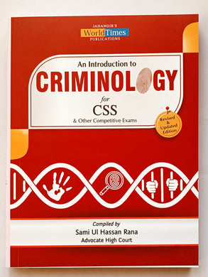 An Introduction To Criminology For CSS