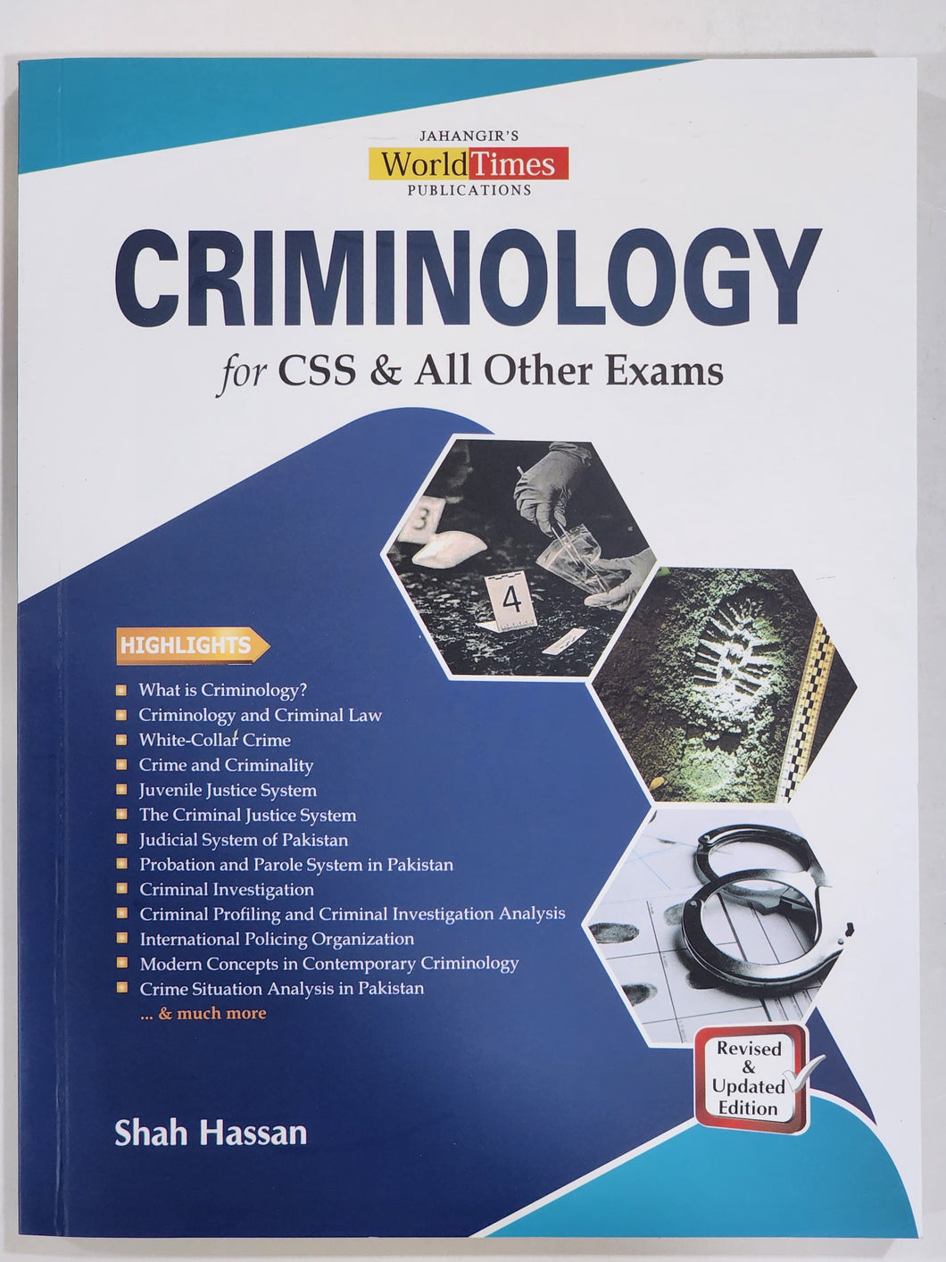 Criminology For CSS By Shah Hassan Sajid Mahmood Wattoo