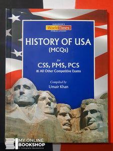 History of USA MCQs Book By Umair Khan World Times