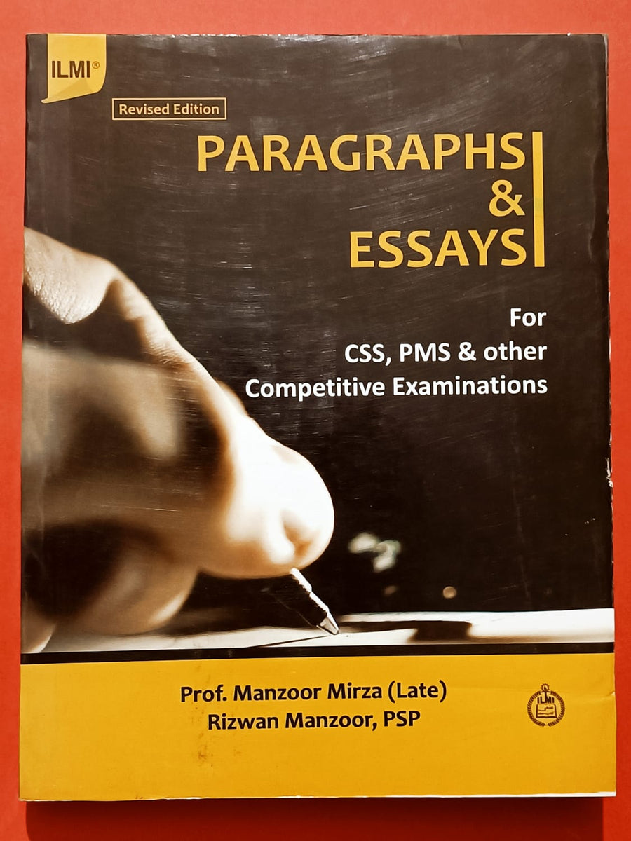 paragraph and essay by manzoor mirza pdf