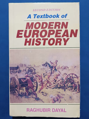 A Textbook of Modern European History