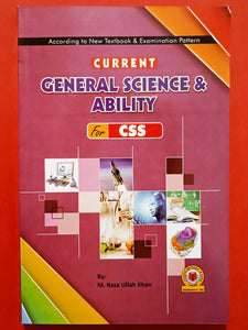 General Science and Ability By M Raza Ullah Khan