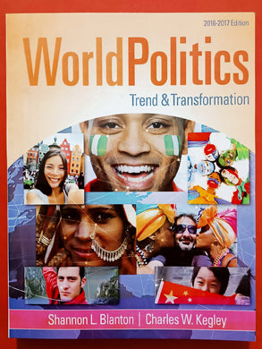 World Politics Trend and Transformation Charles Kegley