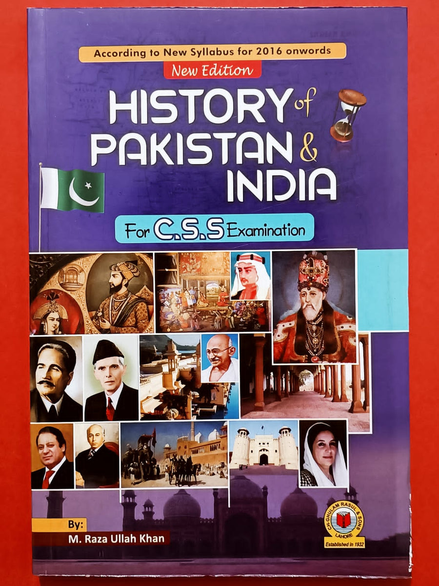 History of Pakistan & India M. Raza Ullah Khan – MOB10656