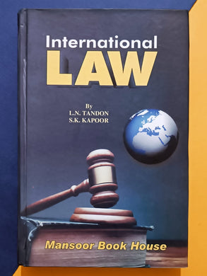 International Law By S K Kapoor Tandon