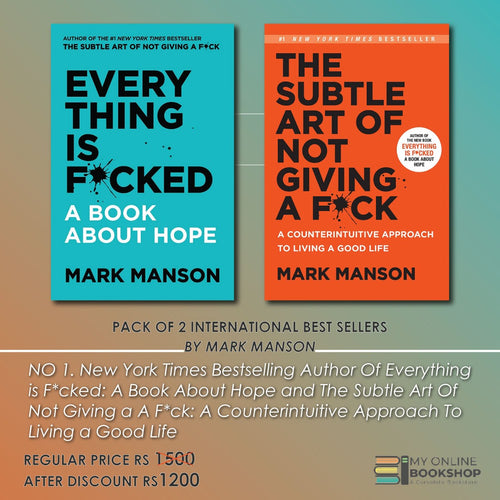 Pack of 2 International Bestsellers 
By Mark Manson