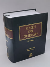 Load image into Gallery viewer, Black’s Law Dictionary 11th Edition