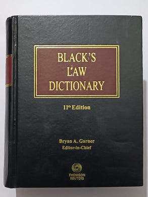 Black’s Law Dictionary 11th Edition